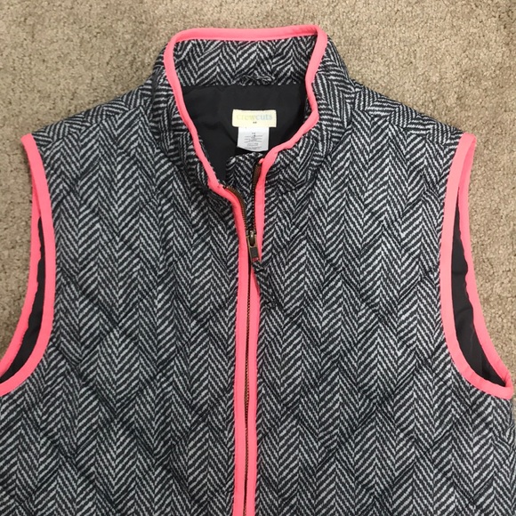 J. Crew Printed Puffer Vest - Picture 2 of 4